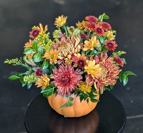 Harvest Pumpkin Centerpiece
