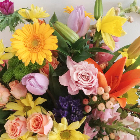 Celebration! - a bright mix of summer flowers