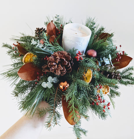 Custom Specialty Candle Centerpiece