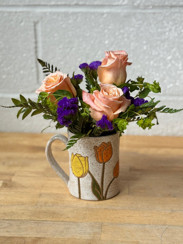 Mug-n-Flowers Tulips