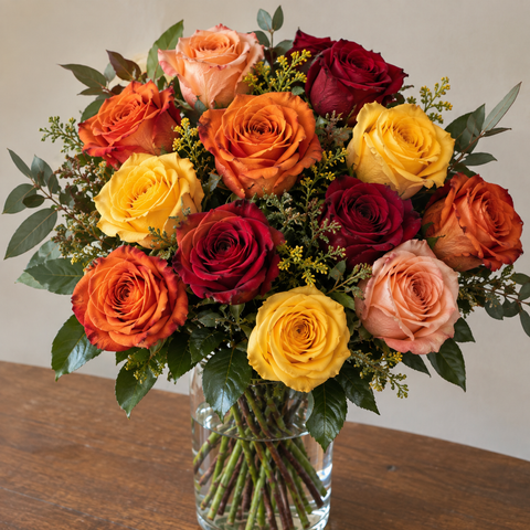 Fall Rose Arrangement