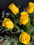 Half a Dozen Roses - Yellow