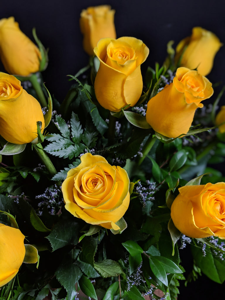 Yellow Rose Bouquet Images